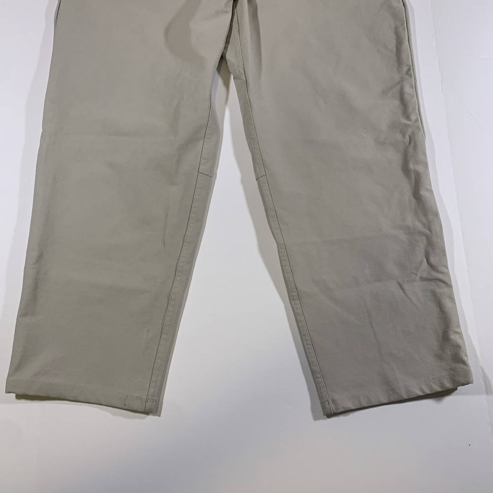 Lululemon Pants Mens 36x28‎ ABC Crop Pant Relaxed Utilitech Brown Tan Khaki - Picture 5 of 12